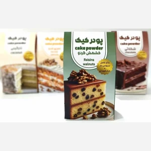 پودر کیک کشمشی گردو