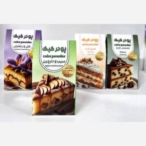 پودر کیک سیب و دارچین